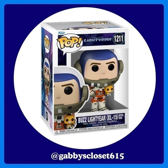 đź’‹ New Funko Pop! Disney: Lightyear - Buzz Lightyear (XL-15) Vinyl Figure - Picture 1 of 8